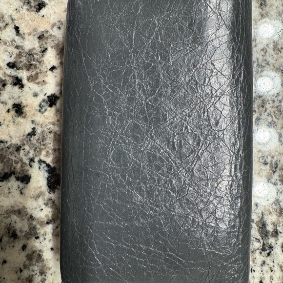 Balenciaga Gray Leather Key Holder with Gold Accents VERY GOOD!!! - Picture 9 of 10